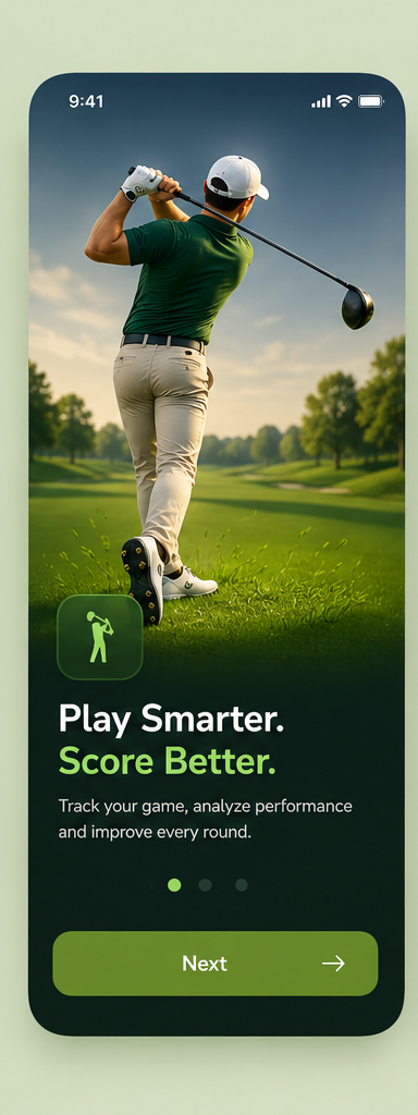 Golf Tracker round tracking